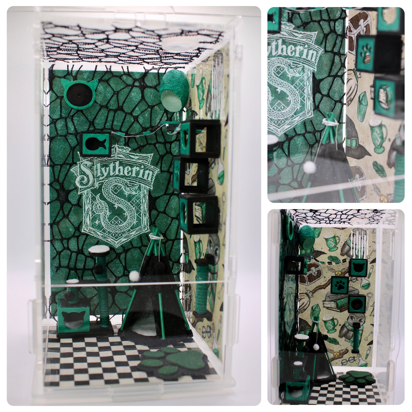 Custom Themed Spooder Cat Room
