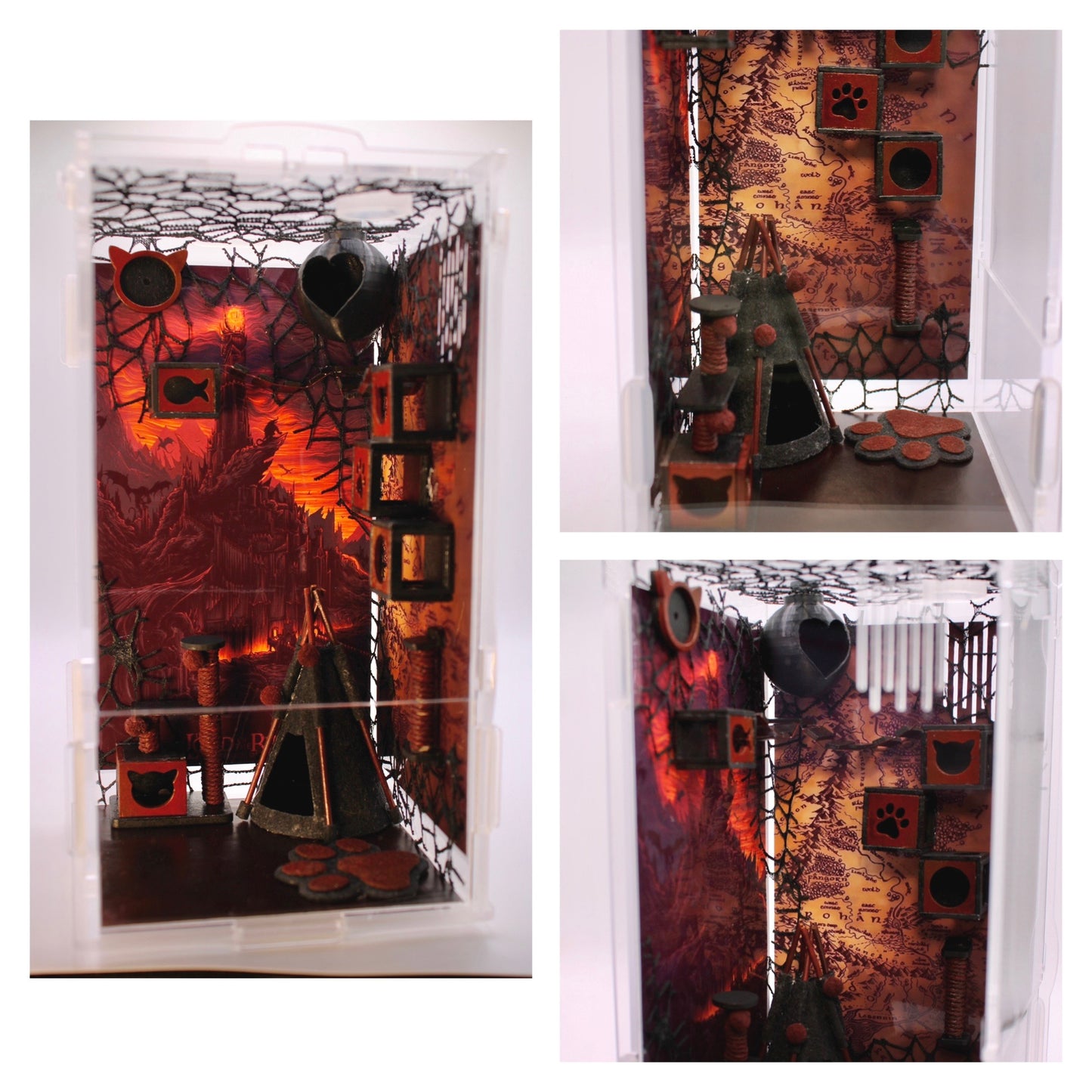 Custom Themed Spooder Cat Room