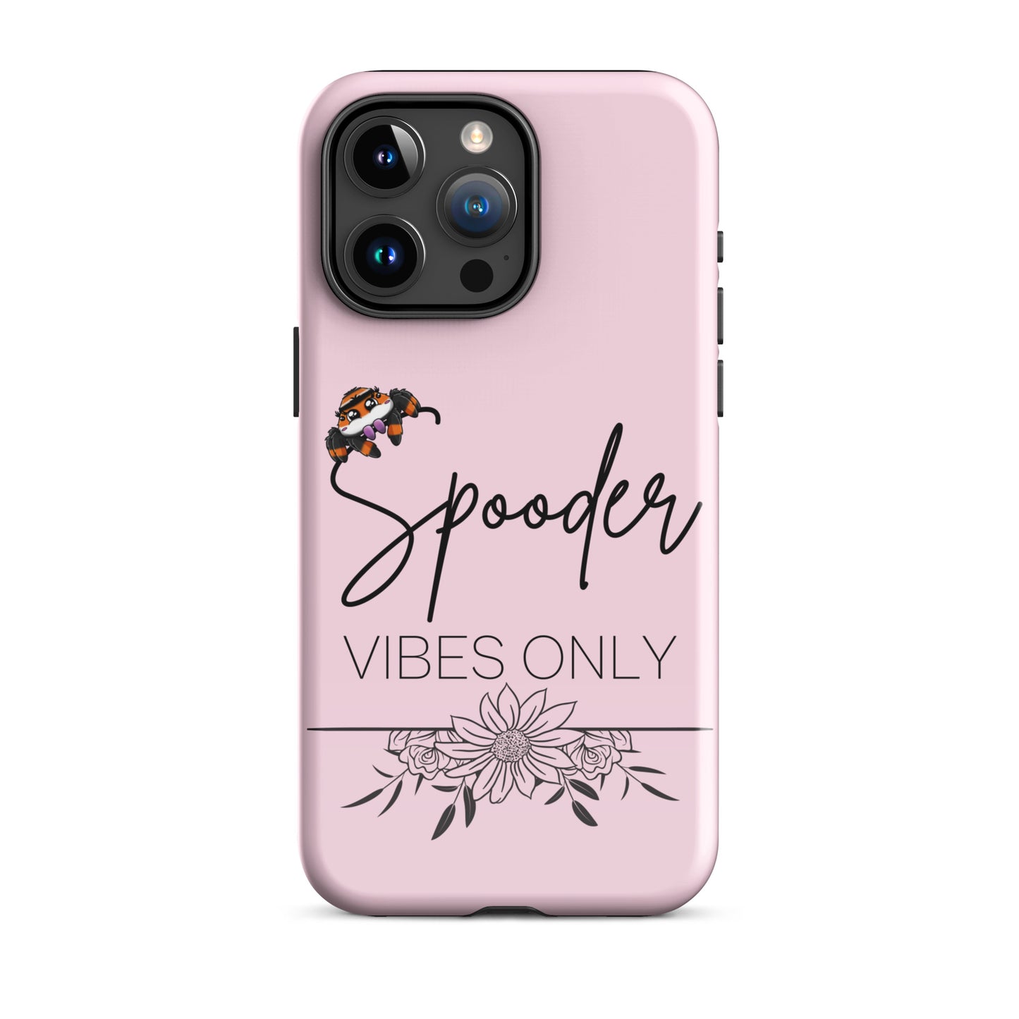 Spooder Vibes Only Case for iPhone® Pink