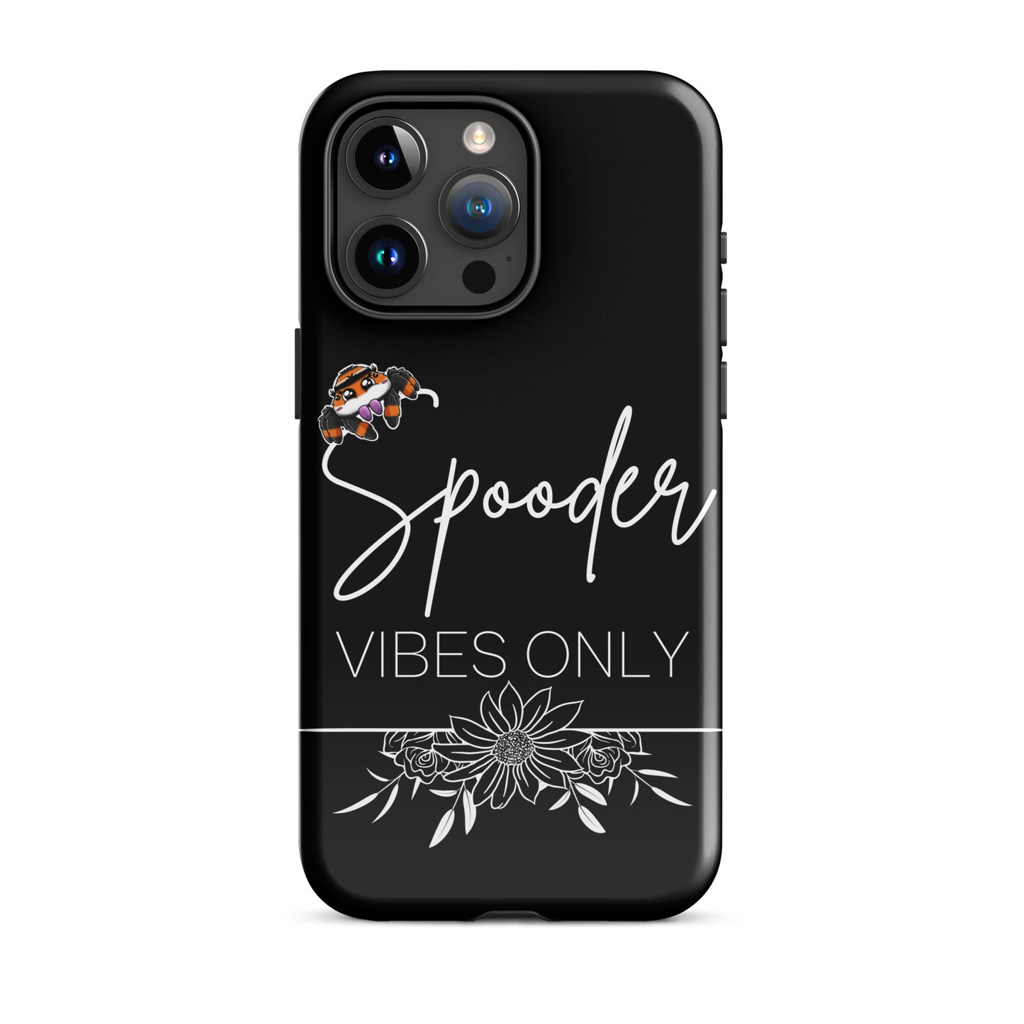 Spooder Vibes Only Case for iPhone® Black