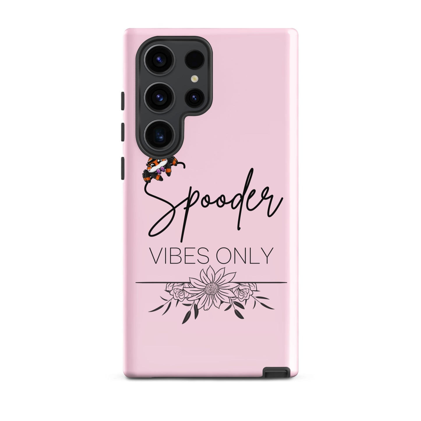 Spooder Vibes Only Case for Samsung® Pink
