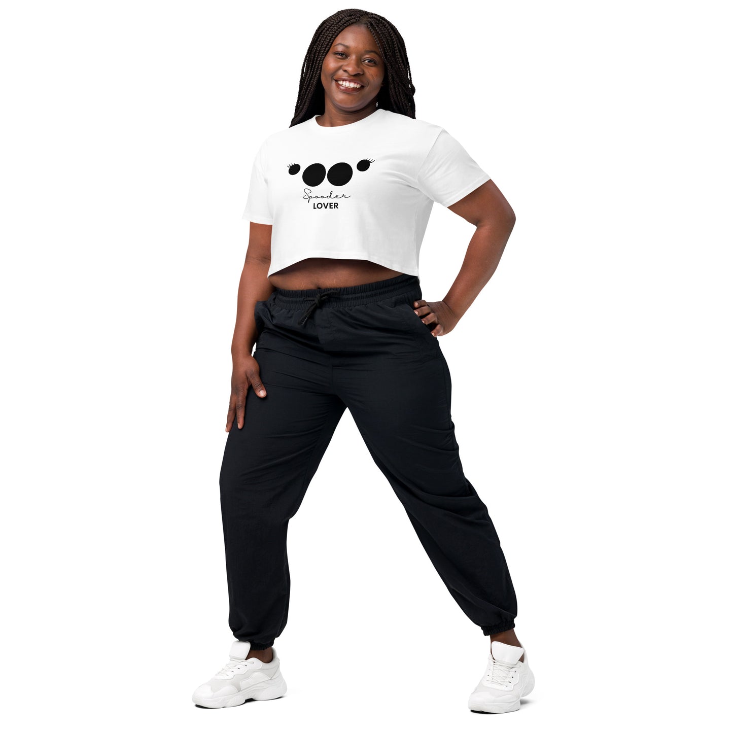 Spooder Lover Women’s crop top