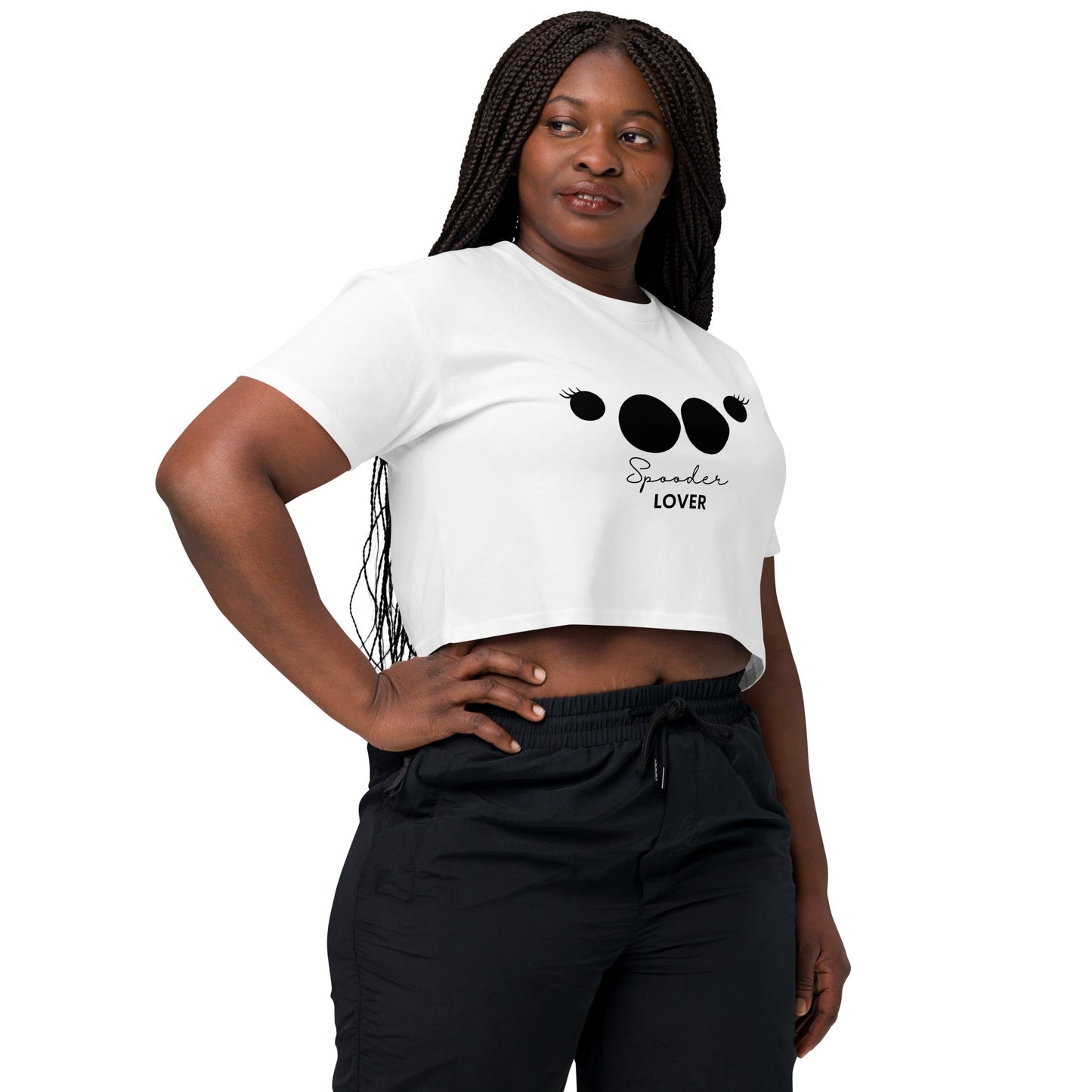 Spooder Lover Women’s crop top